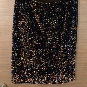 Sequin Pencil Skirt Size 18.